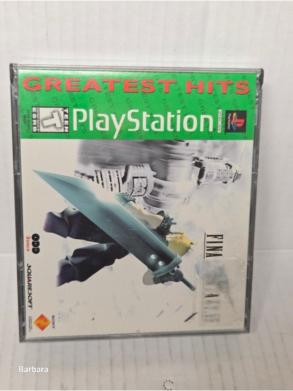 Vintage 1997 Playstation Greatest Hits 3-Disc Set
